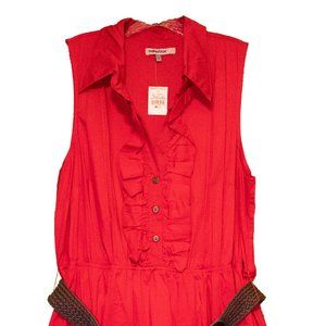 Bailey Blue Size 3X Women’s Coral Short Dress Ruff